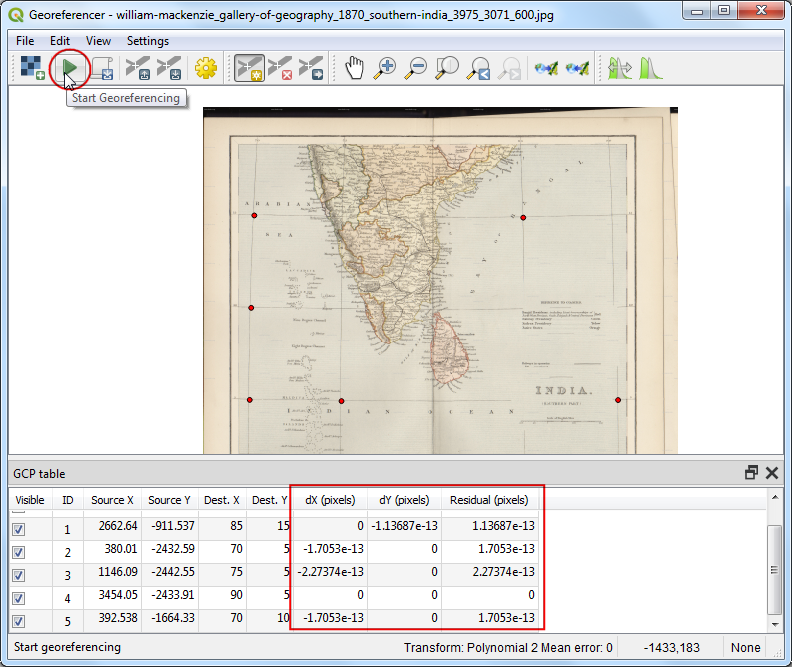 Georeferencing Topo Sheets And Scanned Maps Qgis3 — Qgis Tutorials And Tips 7147