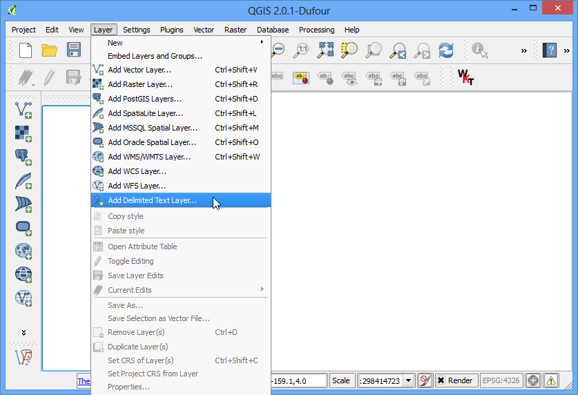 Tutorial Importing Spreadsheets Or Csv Files To Qgis Open Gis Kenya Hot Sex Picture 7797